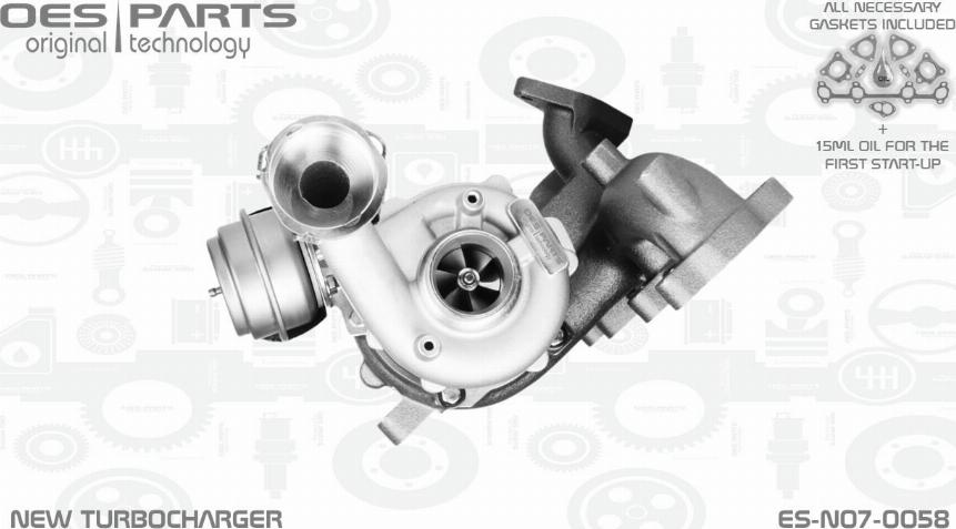 OES PARTS ES-N07-0058 - Kompresors, Turbopūte onlydrive.pro