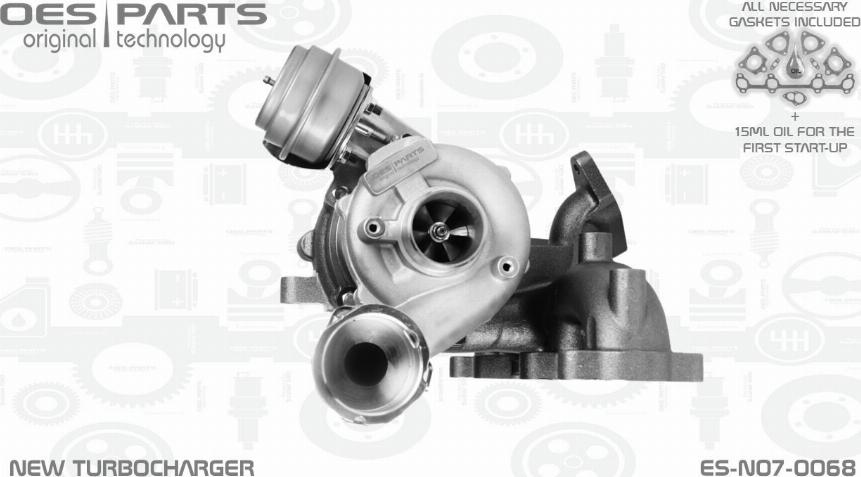 OES PARTS ES-N07-0068 - Kompresors, Turbopūte onlydrive.pro