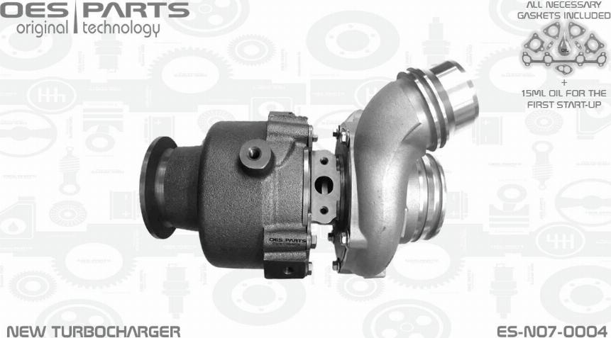 OES PARTS ES-N07-0004 - Kompressor,ülelaadimine onlydrive.pro