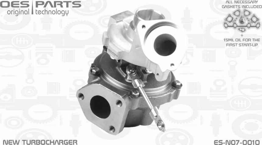 OES PARTS ES-N07-0010 - Kompresors, Turbopūte onlydrive.pro