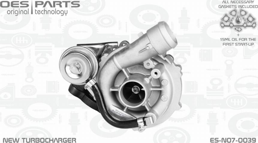 OES PARTS ES-N07-0039 - Kompresors, Turbopūte onlydrive.pro