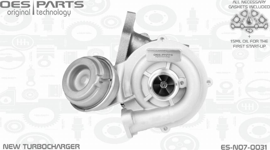 OES PARTS ES-N07-0031 - Kompresors, Turbopūte onlydrive.pro