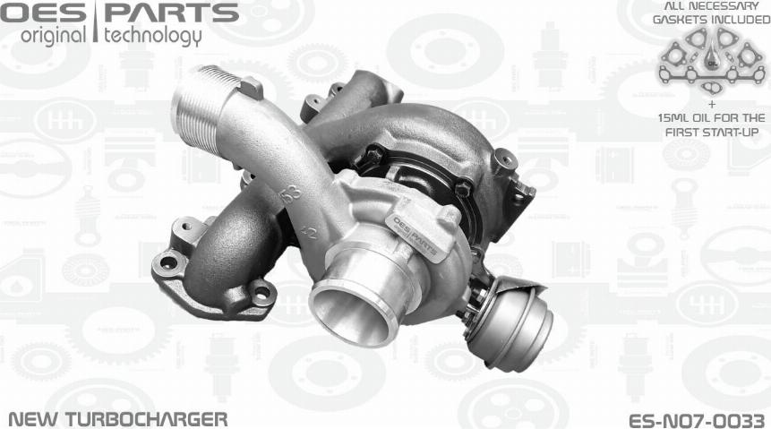 OES PARTS ES-N07-0033 - Kompresors, Turbopūte onlydrive.pro