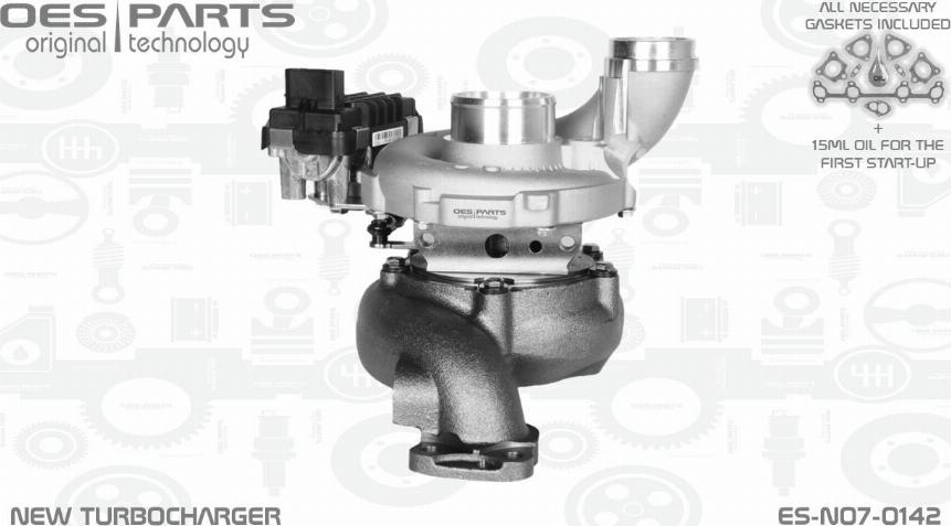 OES PARTS ES-N07-0142 - Kompresors, Turbopūte onlydrive.pro