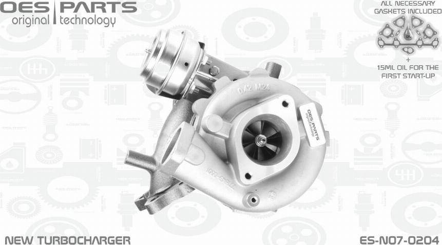 OES PARTS ES-N07-0204 - Kompresors, Turbopūte onlydrive.pro