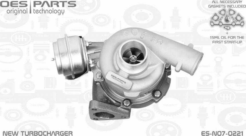 OES PARTS ES-N07-0221 - Kompresors, Turbopūte onlydrive.pro