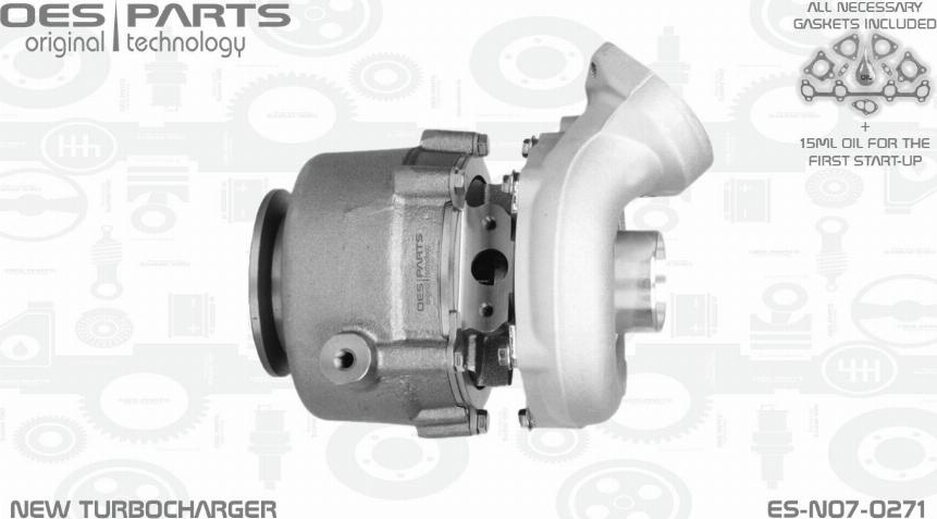 OES PARTS ES-N07-0271 - Kompresors, Turbopūte onlydrive.pro