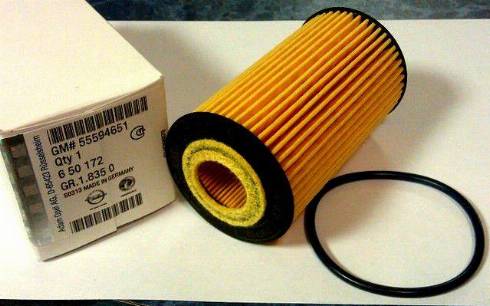 Opel 06 50 172 - Oil Filter onlydrive.pro