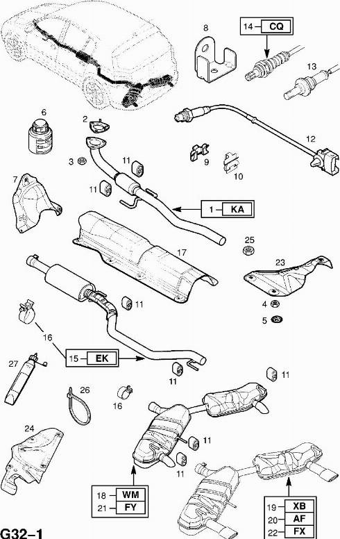 Opel 855392 - Oxygen, Lambda Sensor onlydrive.pro