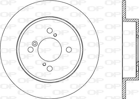 Zimmermann 540.5304.20 - Тормозной диск onlydrive.pro