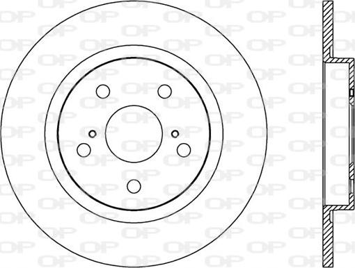 Oyodo 40H2061-OYO - Brake Disc onlydrive.pro