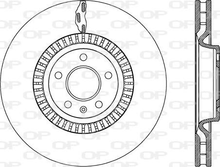 Blue Print ADV184345 - Brake Disc onlydrive.pro