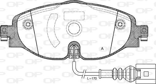 VAG 2Q0698151S - Brake Pad Set, disc brake onlydrive.pro