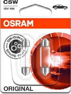 Osram 6418-02B - Лампа накаливания, фонарь освещения номерного знака onlydrive.pro