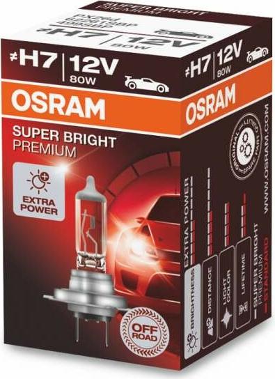 Osram 62261SBP - Kvēlspuldze, Tālās gaismas lukturis onlydrive.pro