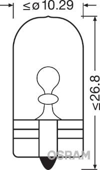 Osram 2825 - Bulb, indicator onlydrive.pro