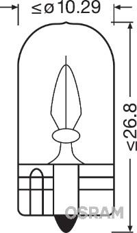 Osram 2821-02B - Bulb, indicator onlydrive.pro