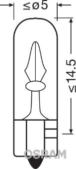 Osram 2721 - Bulb, interior light onlydrive.pro