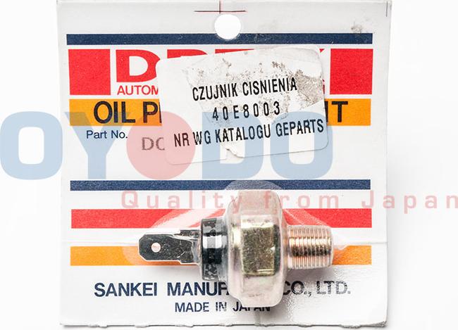 Oyodo 40E8003-OYO - Sender Unit, oil pressure onlydrive.pro