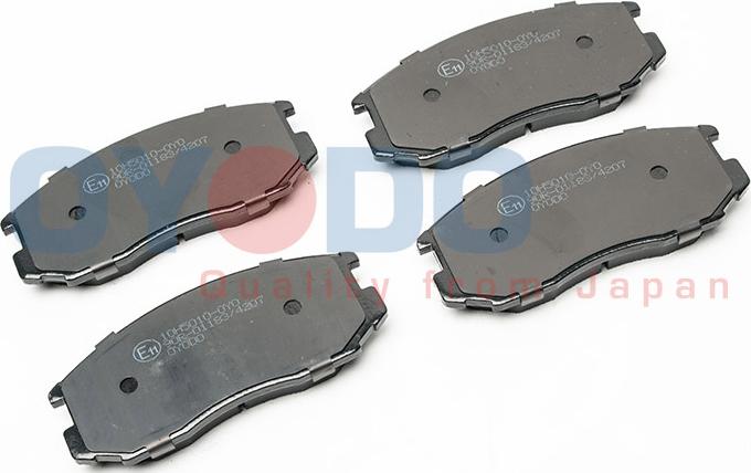 Oyodo 10H5010-OYO - Brake Pad Set, disc brake onlydrive.pro