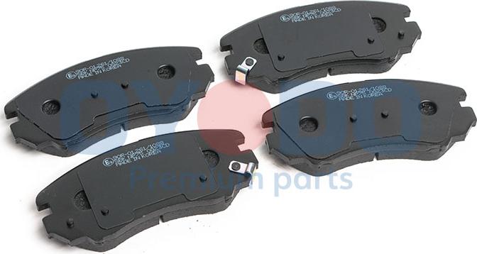 Oyodo 10H0509-OYO - Brake Pad Set, disc brake onlydrive.pro