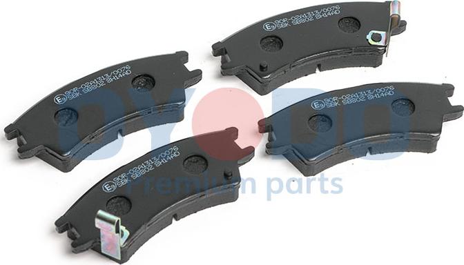 Oyodo 10H0502-OYO - Brake Pad Set, disc brake onlydrive.pro