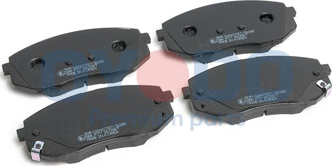 Oyodo 10H0530-OYO - Brake Pad Set, disc brake onlydrive.pro