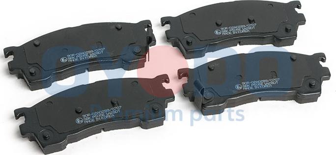 Oyodo 10H3022-OYO - Brake Pad Set, disc brake onlydrive.pro