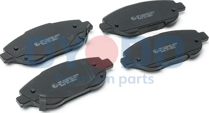 Oyodo 10H2106-OYO - Brake Pad Set, disc brake onlydrive.pro