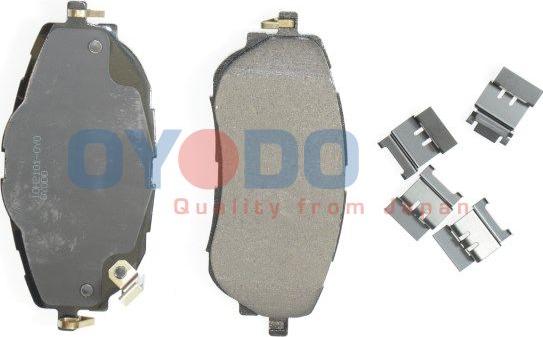 Oyodo 10H2101-OYO - Brake Pad Set, disc brake onlydrive.pro