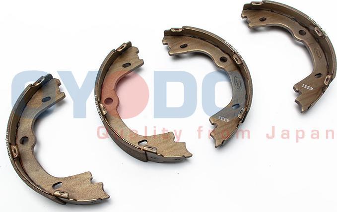 Oyodo 25H0528-OYO - Brake Shoe Set, parking brake onlydrive.pro