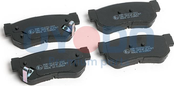 Oyodo 20H0504-OYO - Brake Pad Set, disc brake onlydrive.pro