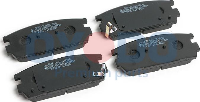 Oyodo 20H0506-OYO - Brake Pad Set, disc brake onlydrive.pro