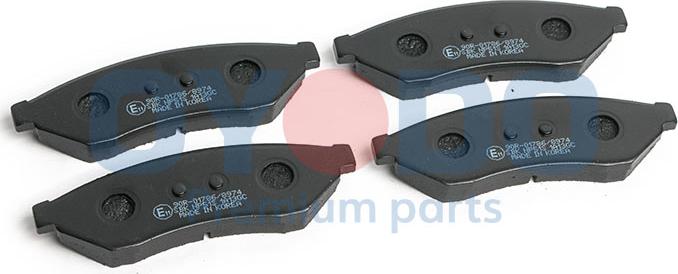 Oyodo 20H0004-OYO - Brake Pad Set, disc brake onlydrive.pro