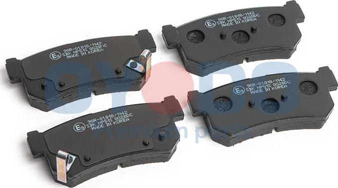 Oyodo 20H0006-OYO - Brake Pad Set, disc brake onlydrive.pro