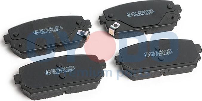 Oyodo 20H0309-OYO - Brake Pad Set, disc brake onlydrive.pro