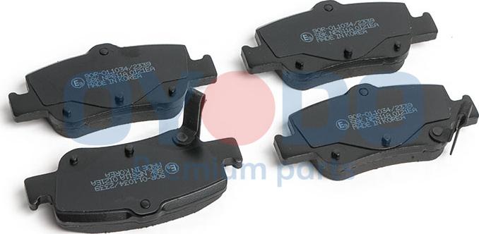 Oyodo 20H2029-OYO - Brake Pad Set, disc brake onlydrive.pro