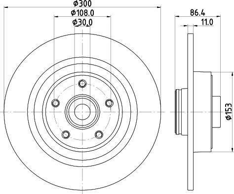 DACO Germany 603025 - Brake Disc onlydrive.pro