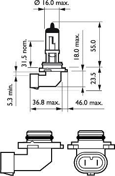 PHILIPS 9006PRC1 - Bulb, spotlight onlydrive.pro