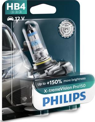 PHILIPS 9006XVPB1 - Kvēlspuldze, Tālās gaismas lukturis onlydrive.pro