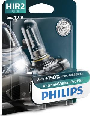 PHILIPS 9012XVPB1 - Лампа накаливания, фара дальнего света onlydrive.pro