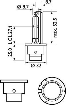 PHILIPS 85122SYC1 - Bulb, spotlight onlydrive.pro