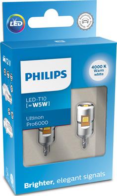 PHILIPS 11961WU60X2 - Polttimo, sisävalo onlydrive.pro