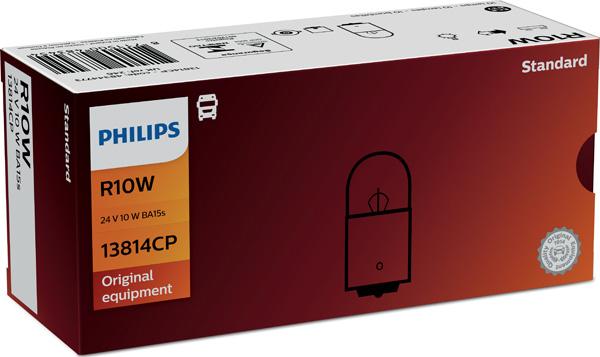 PHILIPS 13814CP - Лампа накаливания, фонарь освещения номерного знака onlydrive.pro