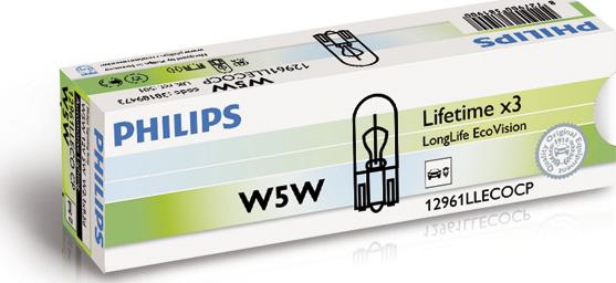 PHILIPS 12961LLECOCP - Лампа накаливания, фонарь указателя поворота onlydrive.pro