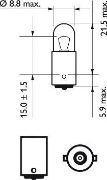 PHILIPS 12929B2 - Bulb, indicator onlydrive.pro