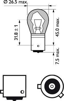 PHILIPS 12496NACP - Polttimo, vilkkuvalo onlydrive.pro