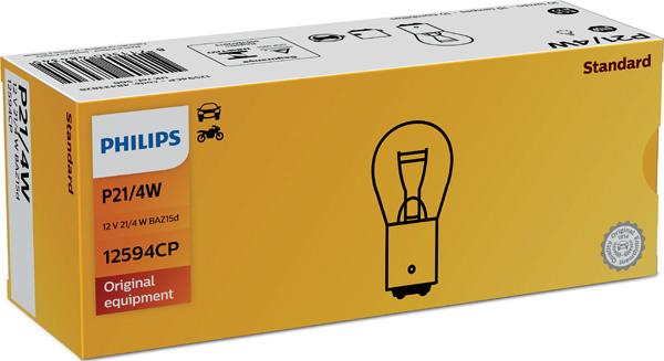 PHILIPS 12594CP - Лампа накаливания, фонарь сигнала тормоза / задний габаритный onlydrive.pro