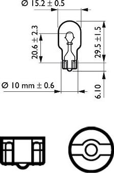 PHILIPS 12067B2 - Bulb, indicator onlydrive.pro