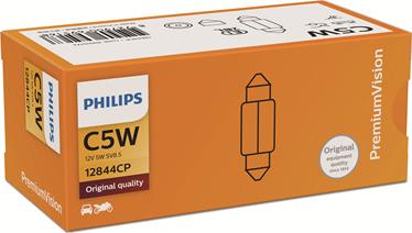 PHILIPS 12844CP - Лампа накаливания, фонарь освещения номерного знака onlydrive.pro